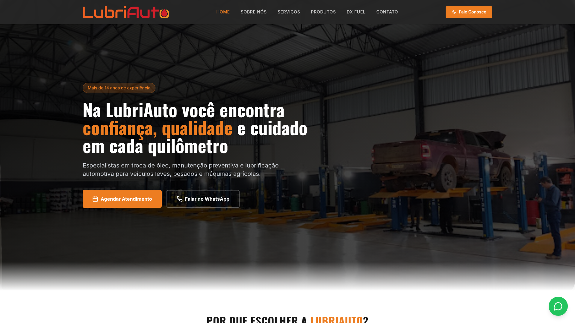 Site da LubriAuto